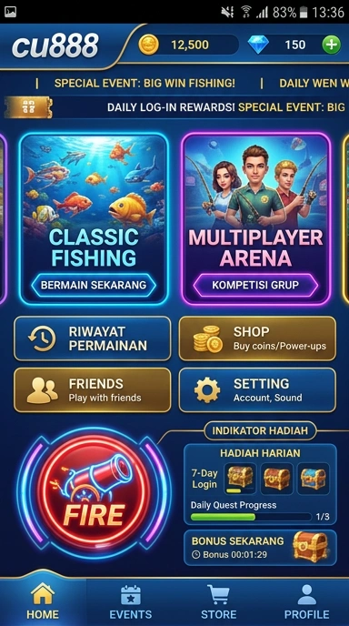 Proses download aplikasi cepat di cu888.